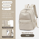 Simple And Versatile High School Student Backpack