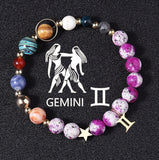 Natural Stone Beaded Bracelet