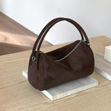 Frosted Boston Pillow Bag Hand-held Fashionable Square