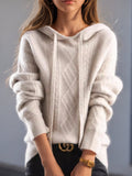 Knitted Jacquard Sweater For Women