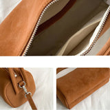 Frosted Boston Pillow Bag Hand-held Fashionable Square