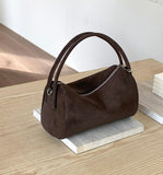 Frosted Boston Pillow Bag Hand-held Fashionable Square